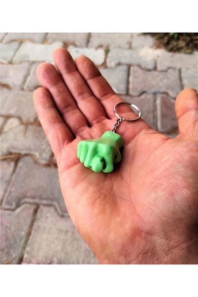TÜKKAN ACCESSORİES Nah Keychain Pistachio Green-keychain43