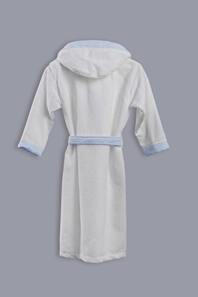 MODELHOME Hooded Microcotton Fabric 100% Cotton Baby / Child Bathrobe or Dressing Gown