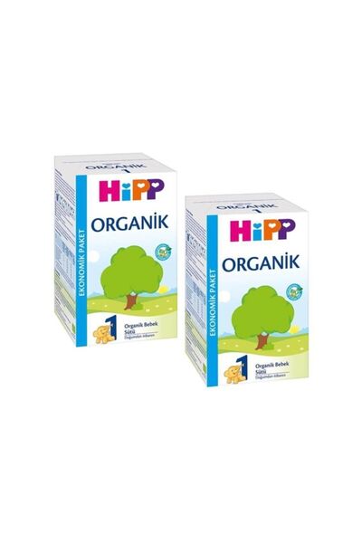 Hipp 1 Organik Bebek Sütü 600 gr 2'li
