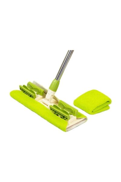Ekostem Sihirli Mandallı Teleskobik Mop Seti 1 Adet Yedek Bez