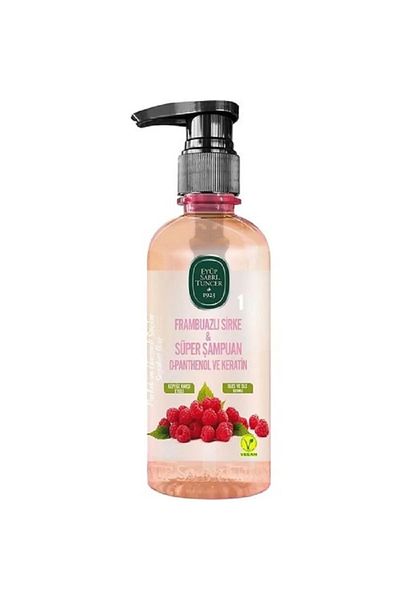 Eyüp Sabri Tuncer Raspberry Vinegar Super Shampoo - Raspberry Vinegar 100ml x 6 Pieces