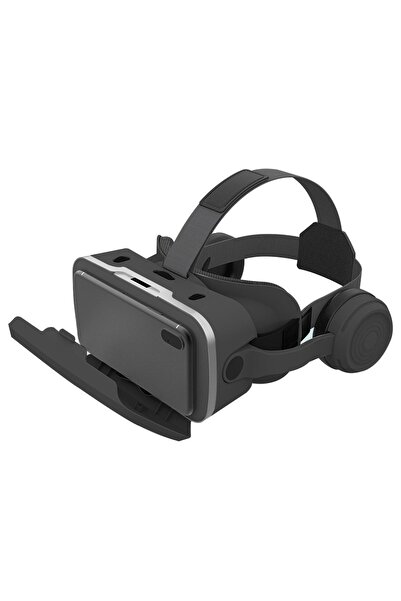 VR Shinecon Scg15e Sanal Gerçeklik Gözlükleri 4.7-7 Inç Cep Telefonları Için Stereo Kulaklıklı - Siyah