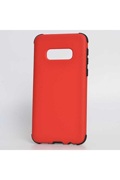 ZM STORE Samsung Galaxy S10e Kılıf Köşe Korumalı Pürüzsüz Rubber Yüzey Içi Ka...