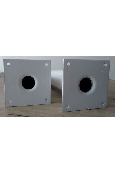 DEMONTEPARK 4 Pieces-Table Legs, 72cm, White Color, Tapered Legs (for Flat Tables)