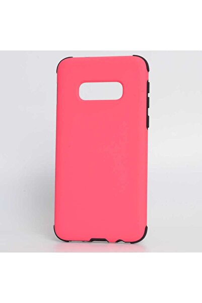 ZM STORE Samsung Galaxy S10e Kılıf Köşe Korumalı Pürüzsüz Rubber Yüzey Içi Ka...