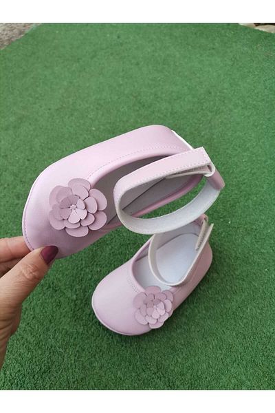 esmacamoda LILA FLOWERY CIRCUT BABY GIRL SHOES