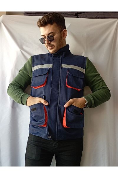 BERTUĞ İŞ ELBİSELERİ GİYİM VE İMALATI Gabardine Vest