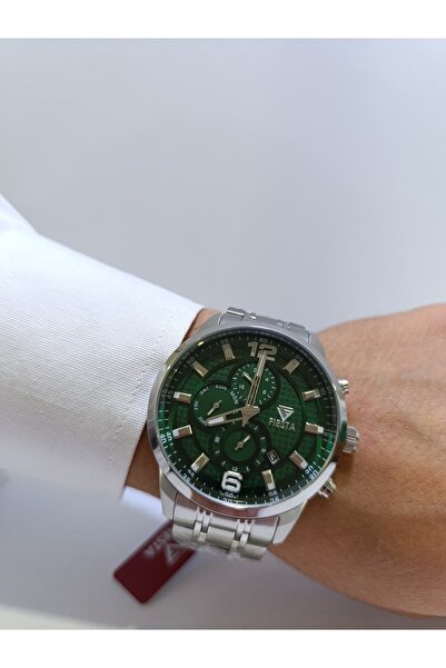 Fiesta Gümüş Renk Erkek Kol Saati