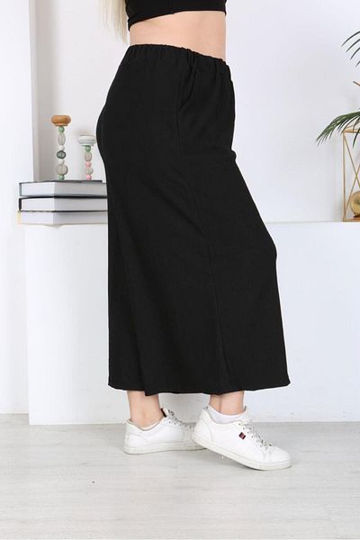 EMEZ Black Skirt Pants