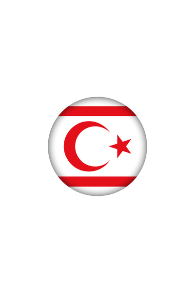 Sav Moda Kuzey Kıbrıs Türk Cumhuriyeti Bayrağı magneti, KKTC Temalı magnet