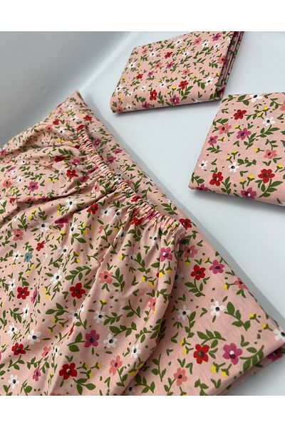 pınarhome collectıon Soft 100% Cotton - elastic Cardigan and Pillowcase, 28-30 cm, Corner Depth - New Season