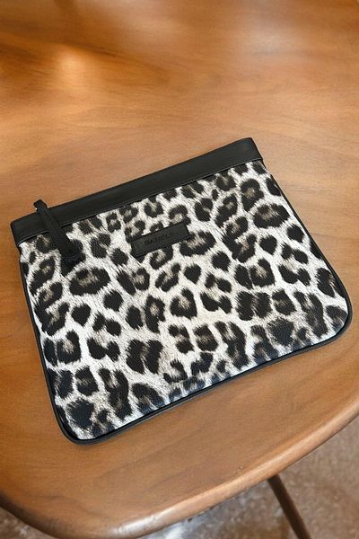 BAHELS Special Design Black Leopard Women's Clutch & Clutch Bag