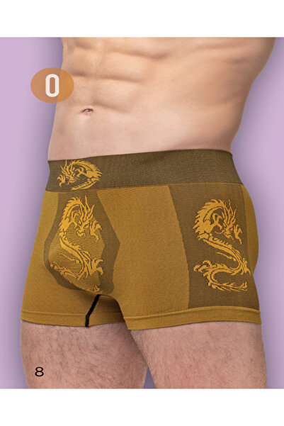 Elite Life ELİTE LİFE DİKİŞSİZ KISA RENKLİ SEAMLES BOXER (3 ADET)