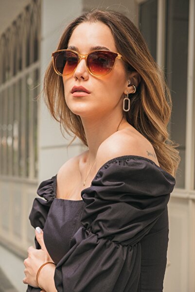 Monvago Mv 1013-2 Brown Women's Sunglasses