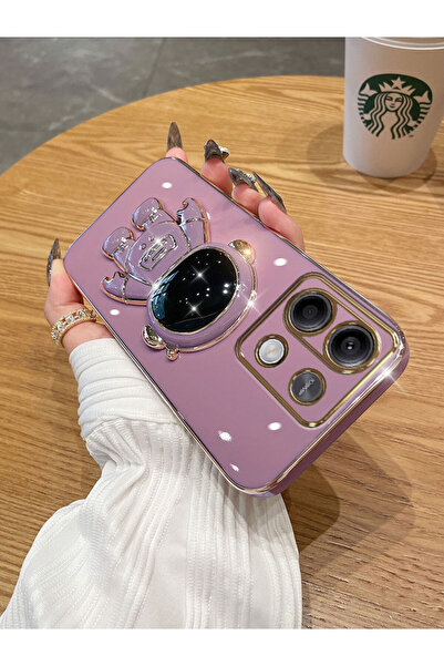 Rivor For Redmi Note 13 Pro 4G/Poco M6 Pro 4g Case Shiny Edge Gold Processing...