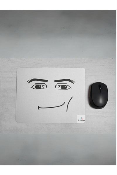 Azresa Roblox Mausepad - Men's Face Printed