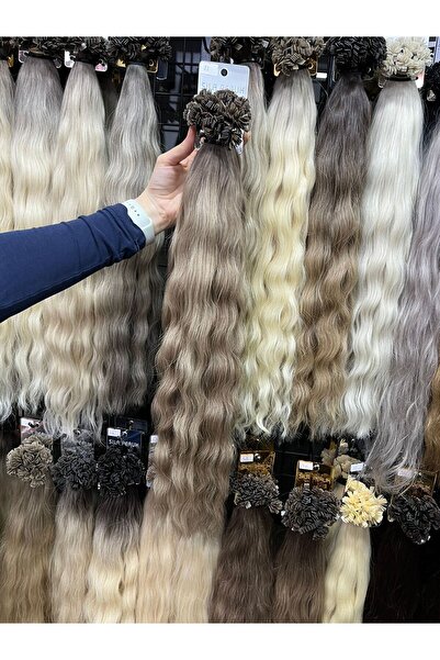 SILA 40 CM 50ADET 0.6GR %100 Doğal Gerçek TÜRK SAÇI Doğal Renk