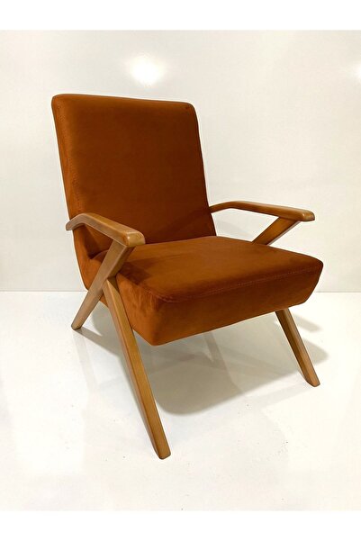 PUFHOME Retro Ahşap Berjer