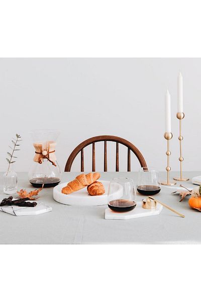 ege gross Decorative Natural Marble Tray Serving Presentation Plate