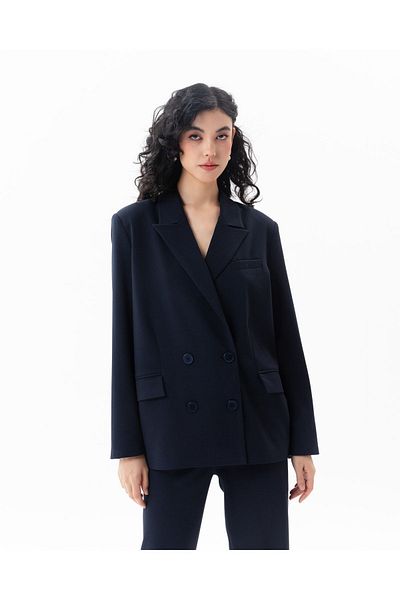 Junny Co Christina Jacket - dark blue