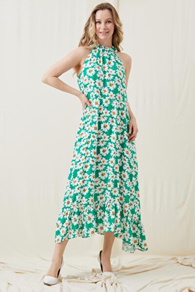 tomıross Yasmin Elastična Haljina za Struk Sa deznom YASMIN-4240