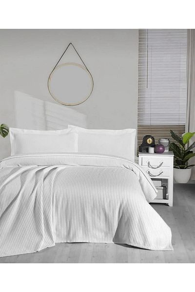 Sefaoğlu tekstil Double, Knitted Pique, 100% Cotton, 220*240 Cm