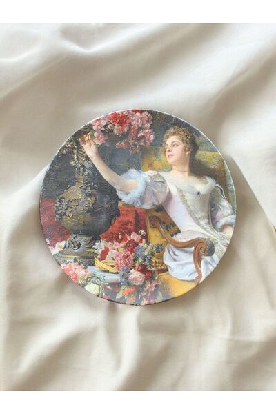 unique florya Διακοσμητικό Πιάτο Τοίχου Vintage Μοντέρνα Διακόσμηση Σπιτιού Δ...