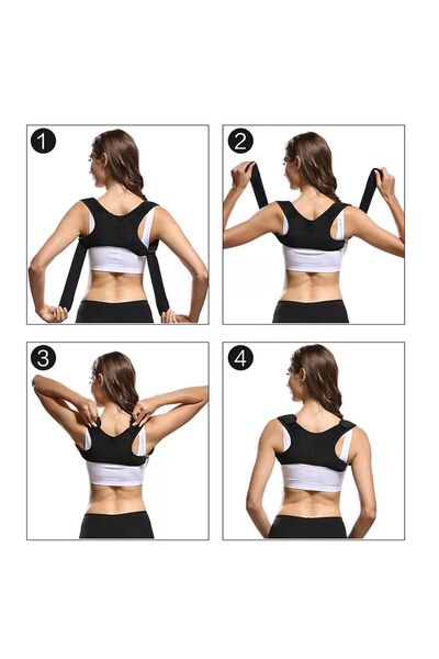 BYENS Корсет для вертикальної постави жінки чоловіки унісекс плечовий корсет і підтримка спини проти горбатих корсетів