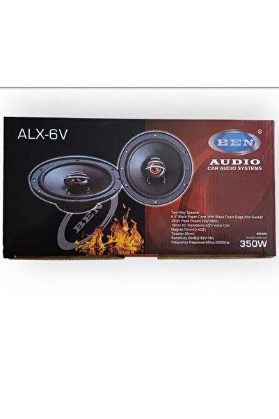 titanxpro 16 CM TEWETERLI COAXİEL HOPARLÖR ALX-6V 350 WAT
