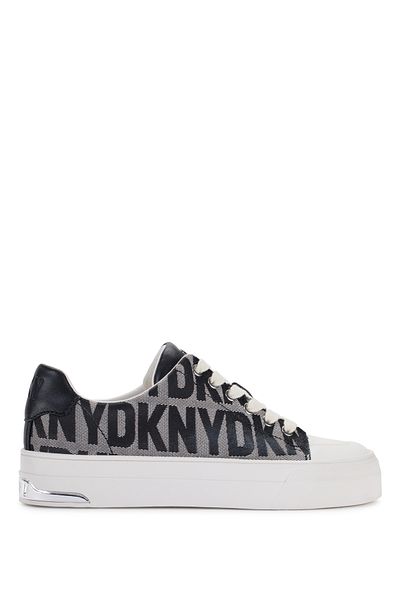 Dkny YORK - Women's Black Sneakers - Lace Up