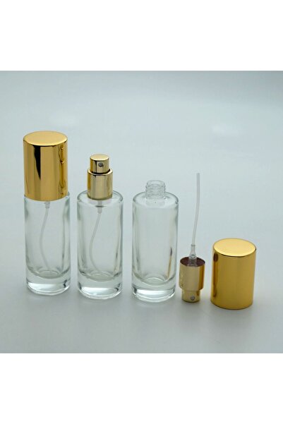 D&B YOL Boş Parfüm Şişesi 20 ml (5 ADET) (TEKRAR DOLDURULABİLİR) Boş Şeffaf Şişe
