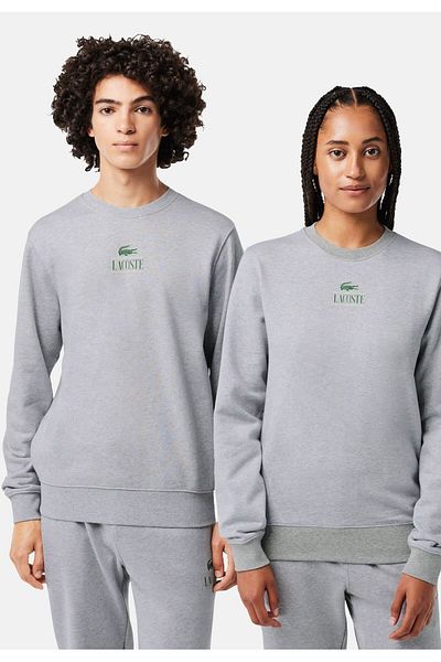 Lacoste Kazak Rippbündchen und Logolu Kazak