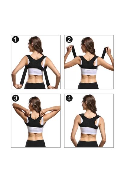 Ankaflex Корсет за изправена стойка за жени и жени - гърба и раменете с гърба, мъжки уред за изправяне