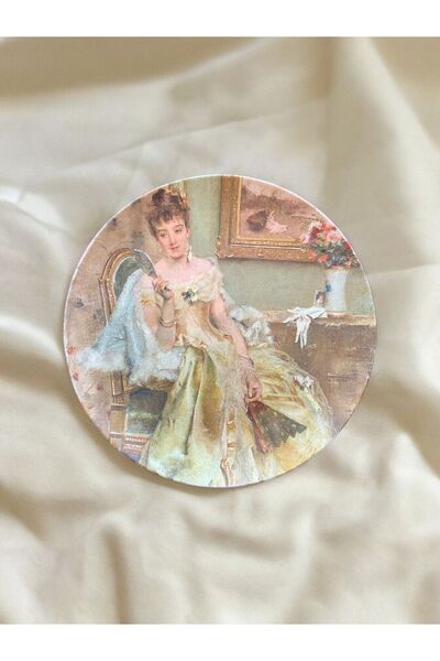 unique florya Διακοσμητικό Πιάτο Τοίχου Vintage Μοντέρνα Διακόσμηση Σπιτιού Δ...