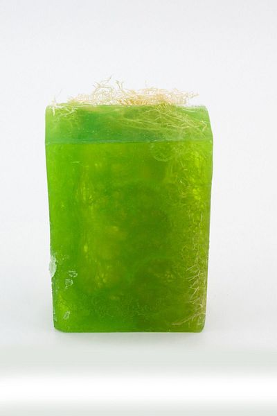 Natural Aloe Vera Natural Pumpkin Fiber Soap