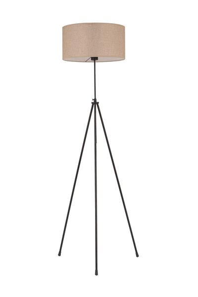 NisaLuce Nisa Luce Piramit Metal Lambader - Sütlü Kahve Başlık