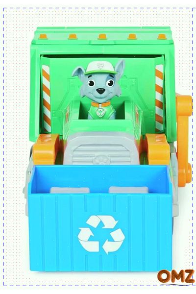 OMZ Paw Patrol Rocky Truck - Reusable, Girl Boy Educational Montessori Toy, 1 Piece