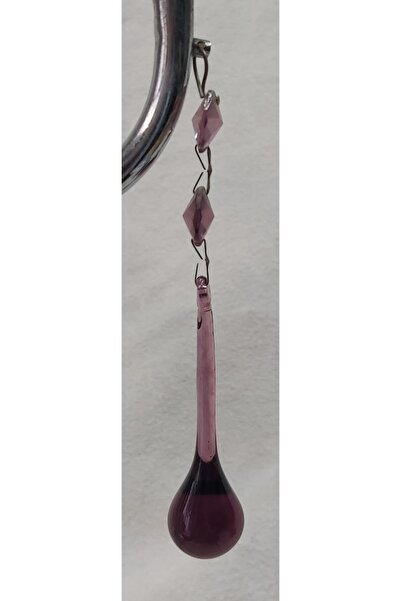 yıldırımavize 2 Adet Damla Gözyaşı Kristal Avize Taşı (METAL HALKA HEDİYE)