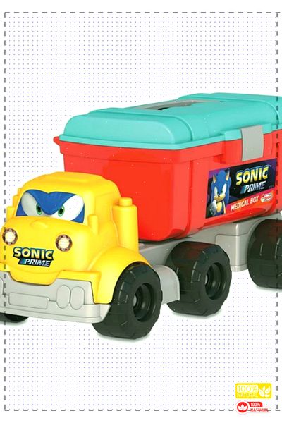 OMZ 1 Piece Sonic Medical Set Truck - Boy Girl Children's Toys Educational Montessori Toys