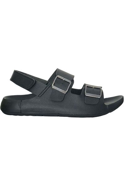 GEZER 00206 Model Black Men's Daily Sandals