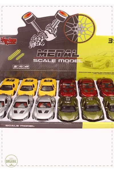 OMZ 1 قطعة KM-36111C سحب قطرة 1:36 سيارة رياضية معدنية-لعبة بنات ألعاب بنين تعليمية