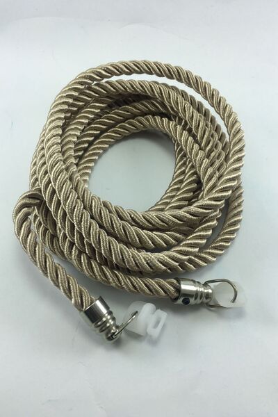 Halis Ticaret Kruvaze Perde Tül Fon Toplama Aparatı Halat Kordon Braçol 300cm Metal Uçlu 1 Adet