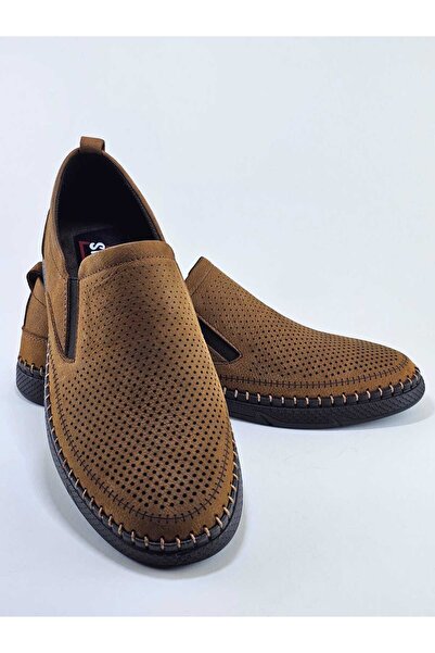 Spring Walking حذاء لوفر صيفي كاجوال من الجلد الطبيعي للرجال - تابا نوبوك