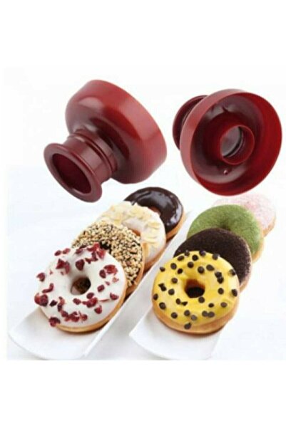 SHEKER HOME Yuvarlak Donut Kek Hamur Kesici Kalıp
