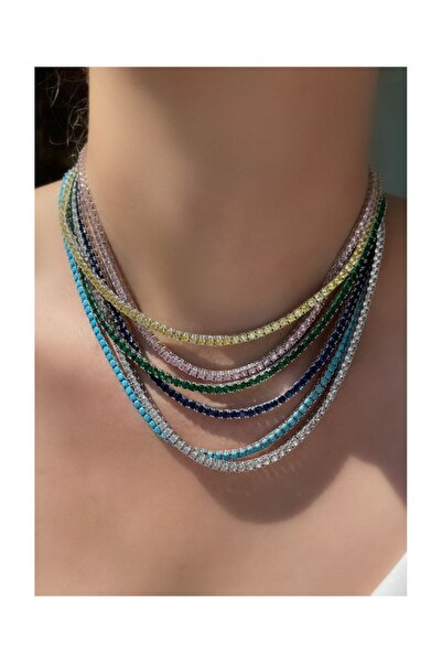 Luna Argento 3MM SU YOLU KOLYE