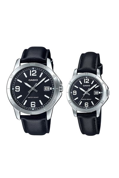Casio Mtp-ltp-v004l-1budf Double Wristwatch (women-men)
