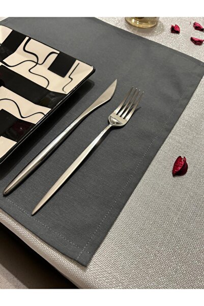 Zeren Home Meral Kurşun Collection Sıvıya Dayanıklı Amerikan Servisi 35x45 - 4 Adet