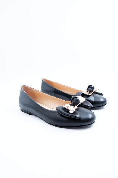 Tenau Γυναικείες μπαλαρίνες από γνήσιο δέρμα