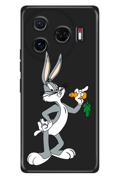 TECNO Camon 30 Pro 5G Uyumlu Kılıf Resimli Desenli Silikon BugsBunny