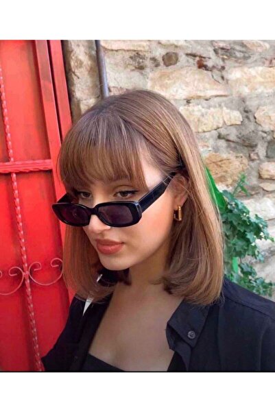 Nilu Moda Unisex Siyah Retro Güneş Gözlüğü